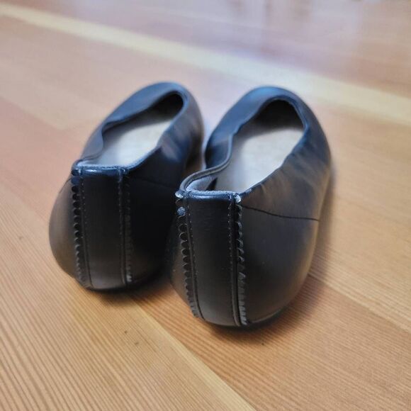 Dr Scholls 10W wexley black flats sustainable comfort minimalist neutral classic - Picture 7 of 11